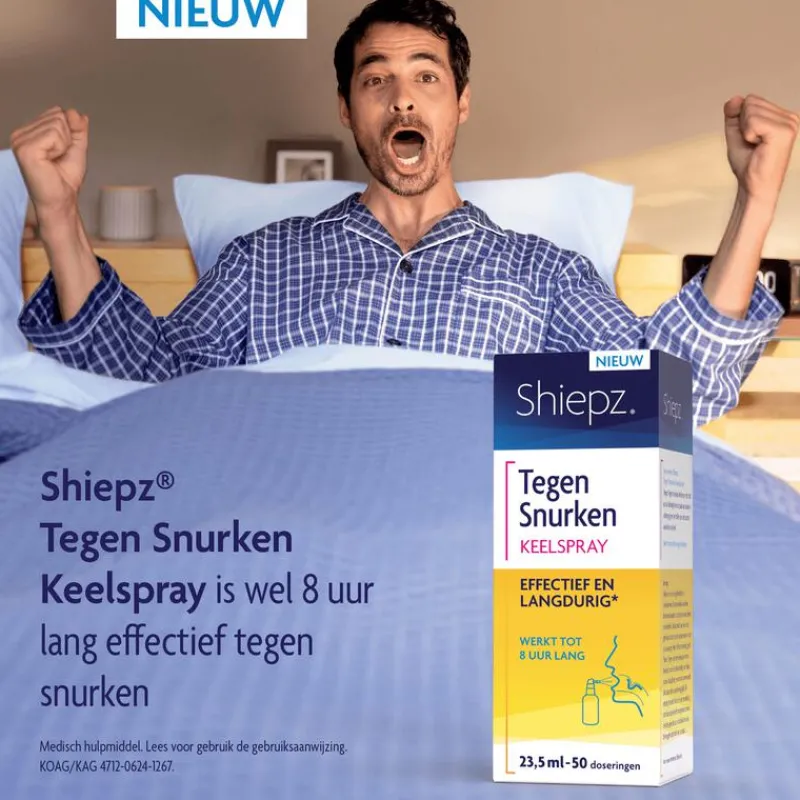 Shiepz anti snurk keelspray