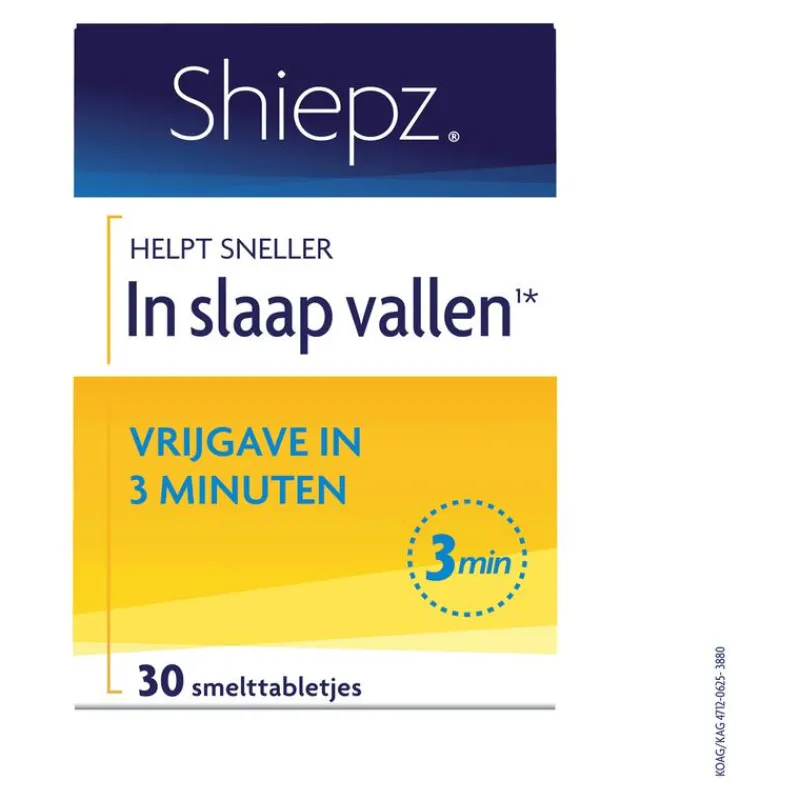 Shiepz Helpt Sneller In Slaap 30 stuks