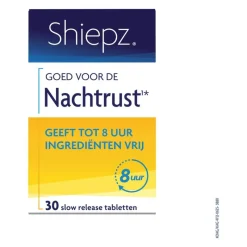 Shiepz Nachtrust 8 uur 30 tabletten