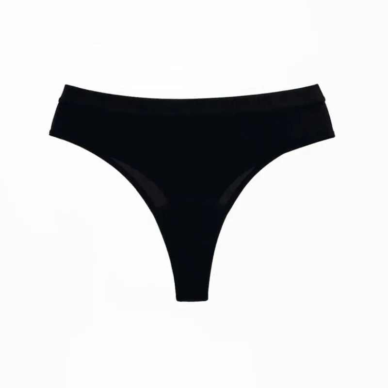 Snuggs period underwear Active highrise light black M
