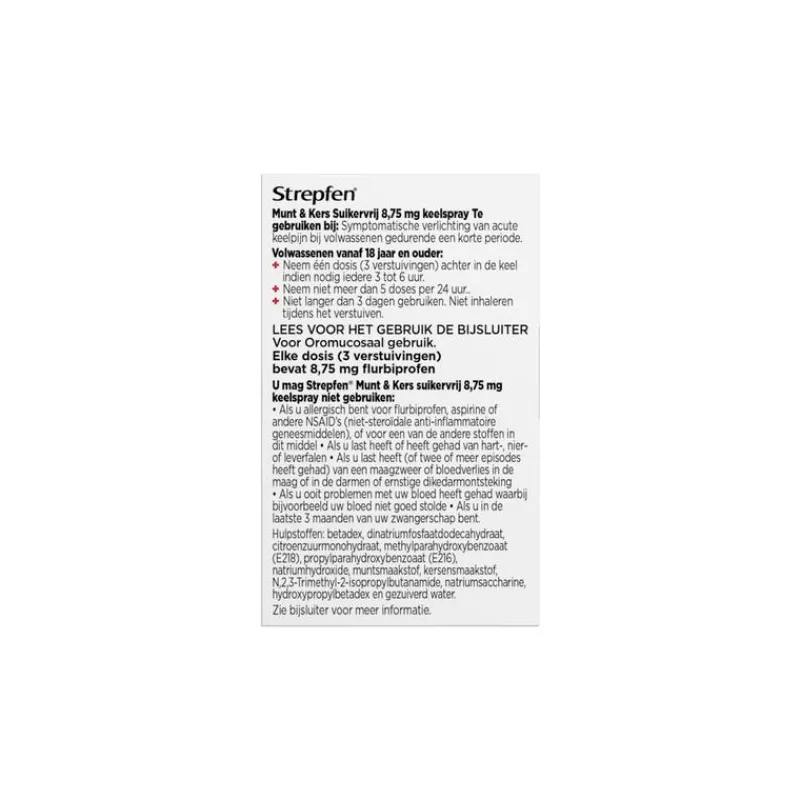 Strepfen 8,75 mg Keelspray 15 ml