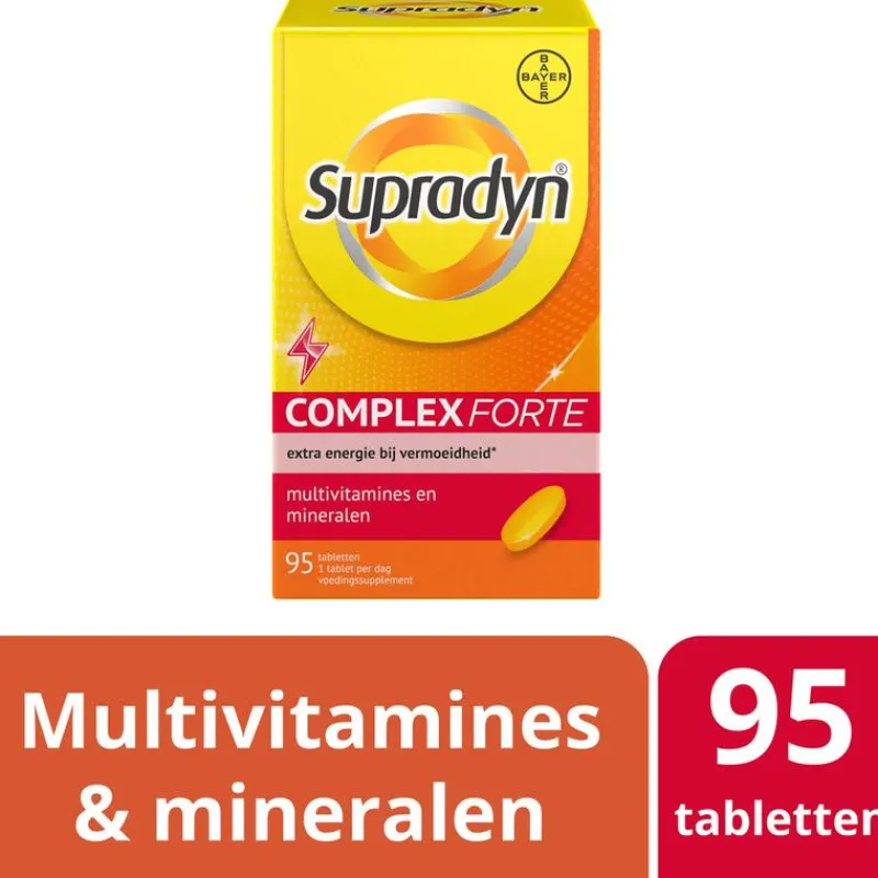 Supradyn Complex Forte Multivitamine Voor Extra Energie 95 Tabletten