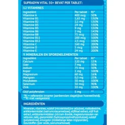 Supradyn Vital 50+ multivitamines voor vijftigplussers 35 tabletten