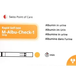 Swiss Point of Care M-Albu-Check-1 Strip Zelftest