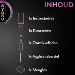 Syoss Browtint Wenkbrauw-wimper verf Donkerbruin