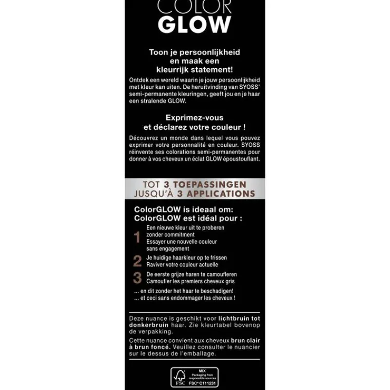 Syoss Color Glow Cool Brunette