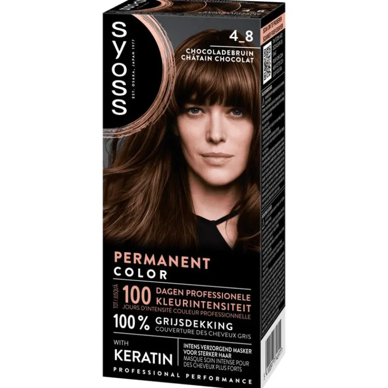 Syoss Haarverf 4-8 Chocoladebruin