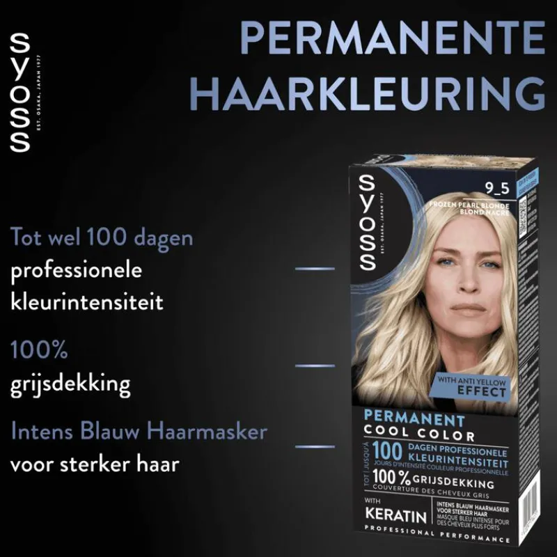 Syoss Haarverf 9-5 Cool Frozen Pearl Blonde