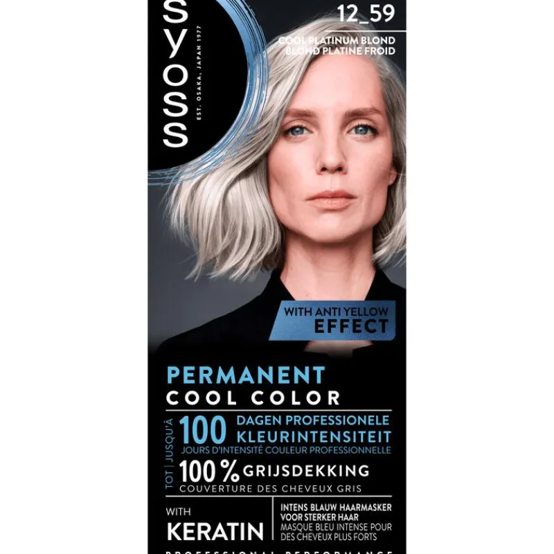 Syoss Haarverf 12-59 Cool Platinum Blond