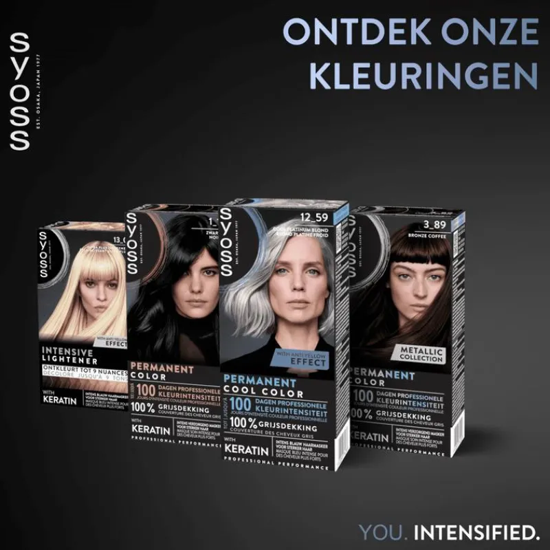 Syoss Haarverf 12-59 Cool Platinum Blond