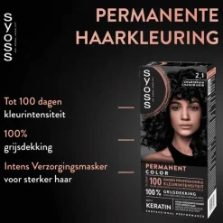 Syoss Haarverf 2-1 Zwartbruin
