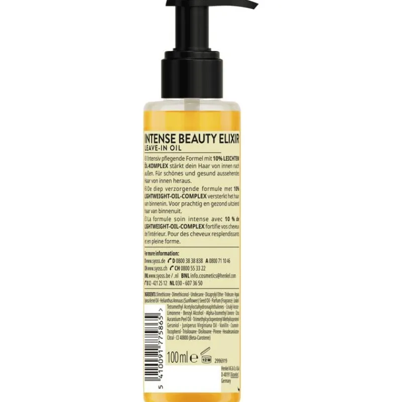 Syoss Intense Elixir Leave-in-Oil 100 ML