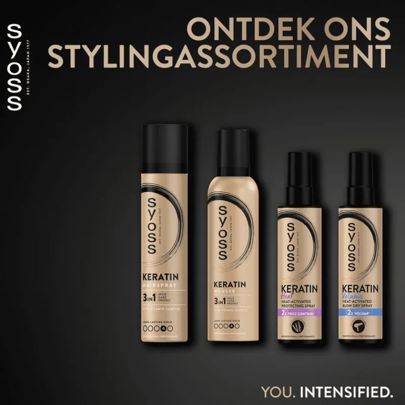 Syoss Keratin Haarmousse 250 ML