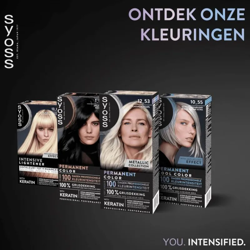 Syoss Metallic Collection Haarkleuring 12-53 Platinum Pearl