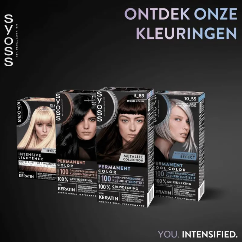 Syoss Metallic Collection Haarkleuring 3-89 Bronze Coffee