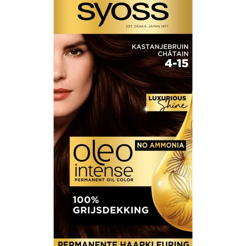 Syoss Oleo Intense 4-15 Chestnut Brown