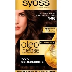 Syoss Oleo Intense 4-86 Fluweelbruin/Châtain Velours 115