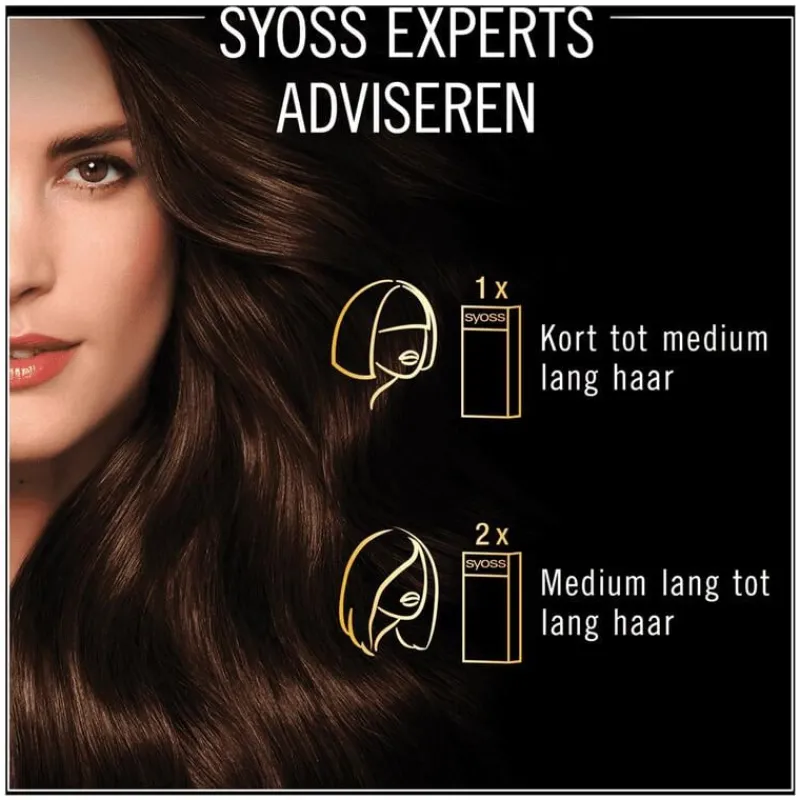 Syoss Oleo Intense 4-86 Fluweelbruin/Châtain Velours 115