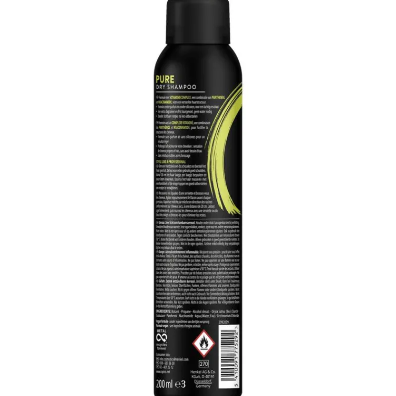 Syoss Pure Fr Haarmousse 200 ML