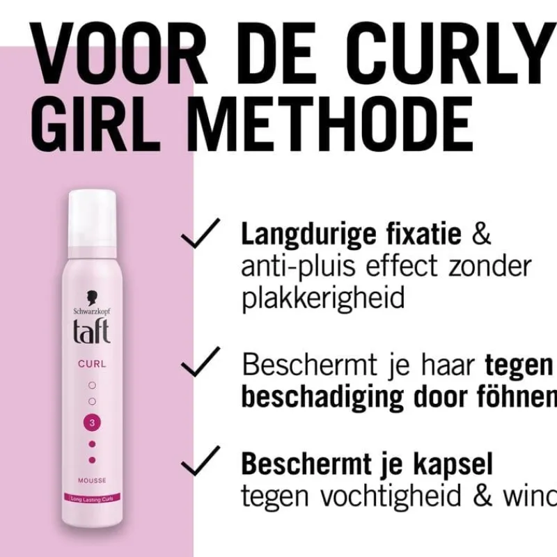 Taft Styling Curl Haarmousse 200 ML