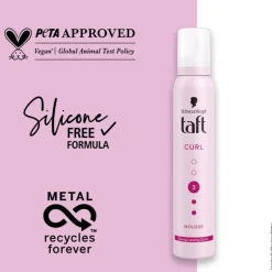 Taft Styling Curl Haarmousse 200 ML