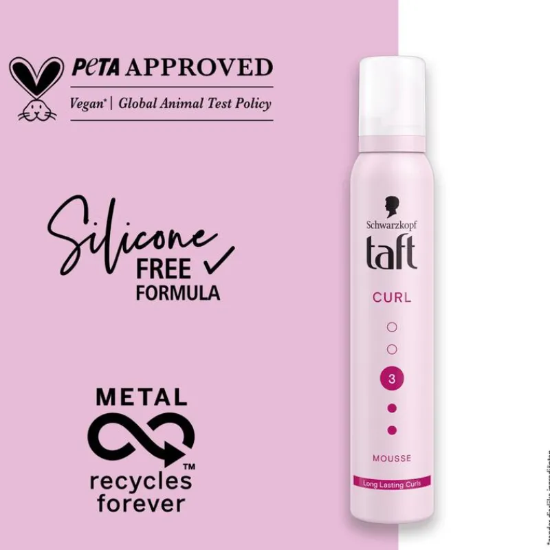 Taft Styling Curl Haarmousse 200 ML
