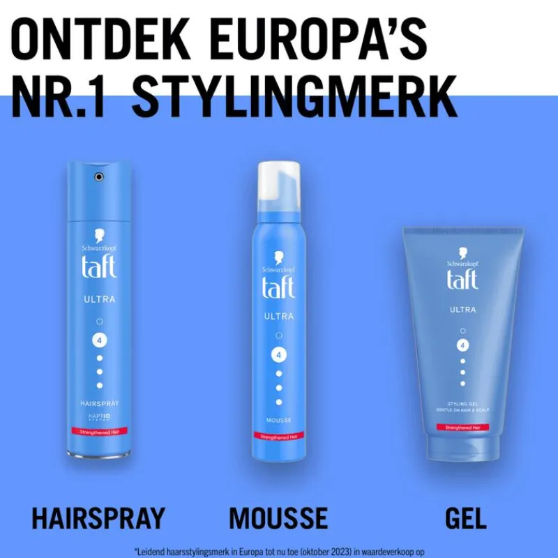 Taft Styling Ultra Haarmousse 200 ML