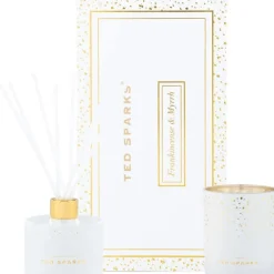 Ted Sparks Candle & diffuser giftset frankincense & myrrh