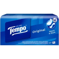 Tempo Original Box 4 Laags Zakdoekjes 100 stuks
