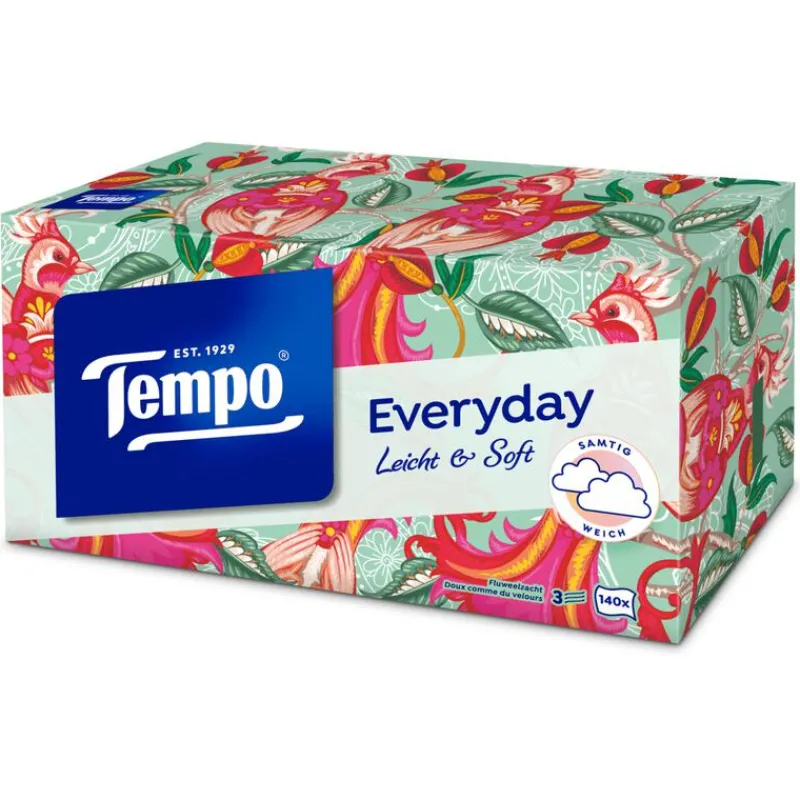 Tempo XXL Light box Tissues 140 stuks