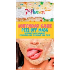 7th Heaven Birthday Cake Peel Off Masker