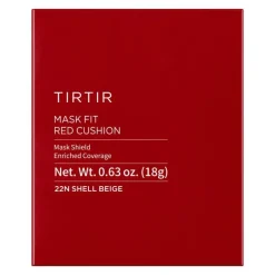 TirTir Mask Fit Red Cushion Foundation 22N Shell Beige