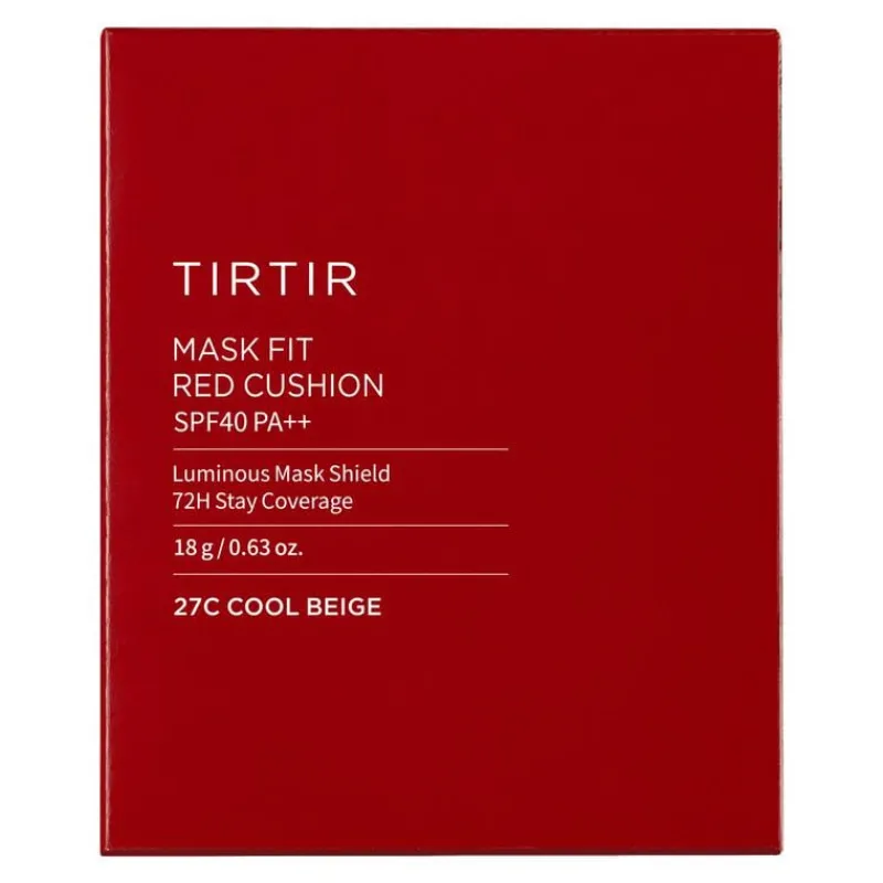 TirTir Mask Fit Red Cushion Foundation 27C Cool Beige