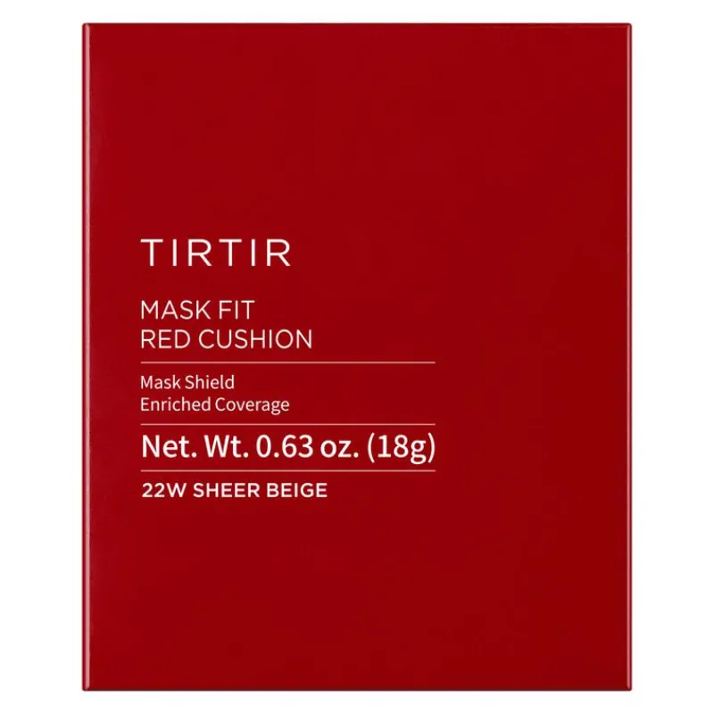 TirTir Mask Fit Red Cushion Foundation 22W Sheer Beige