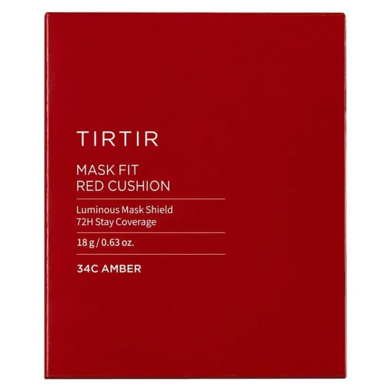 TirTir Mask Fit Red Cushion Foundation 34C Amber