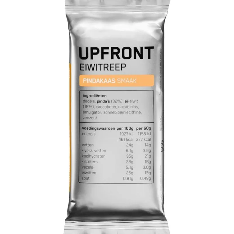 Upfront Eiwitreep Pindakaas 60 GR