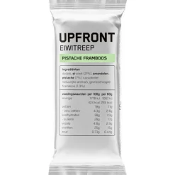 Upfront eiwitreep pistache/framboos 60g