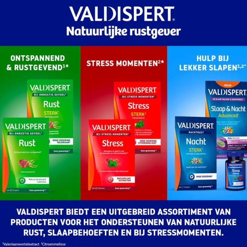 Valdispert Rust Sterk 50 tabletten