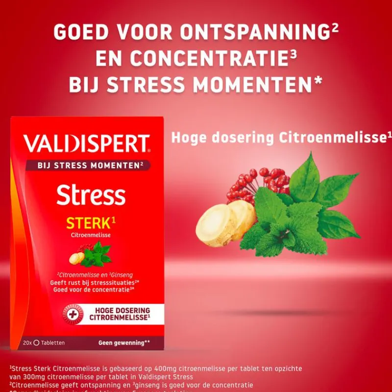 Valdispert Stress Moments Sterk 20 tabletten