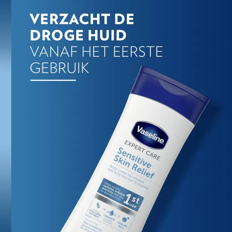 Vaseline Expert Care Sensitive Skin Relief Bodylotion 400 ML