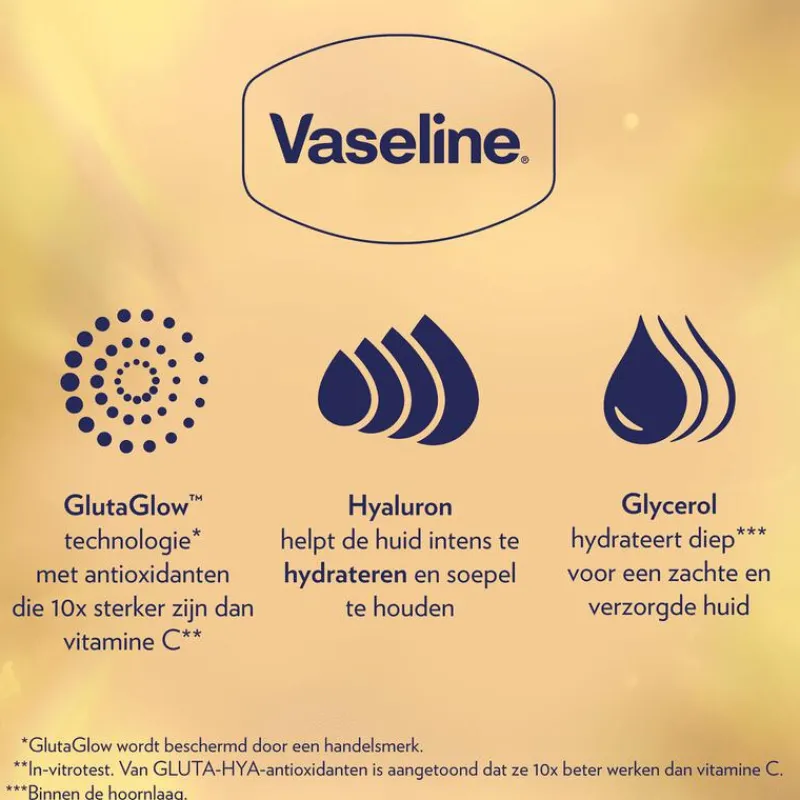 Vaseline Gluta-Hya Lotion Flawless Tone 200 ML