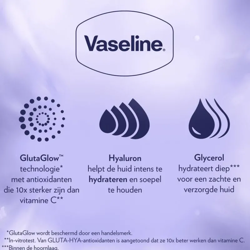 Vaseline Gluta-Hya Lotion Overnight Radiance 200ML