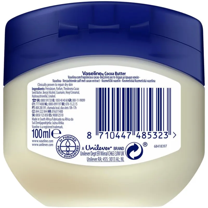 Vaseline Moisturising Jelly Cocoa Butter 100 ML