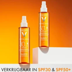 Vichy Capital Soleil Cell Protect Onzichtbare Zonnebrand Olie SPF30 200 ML