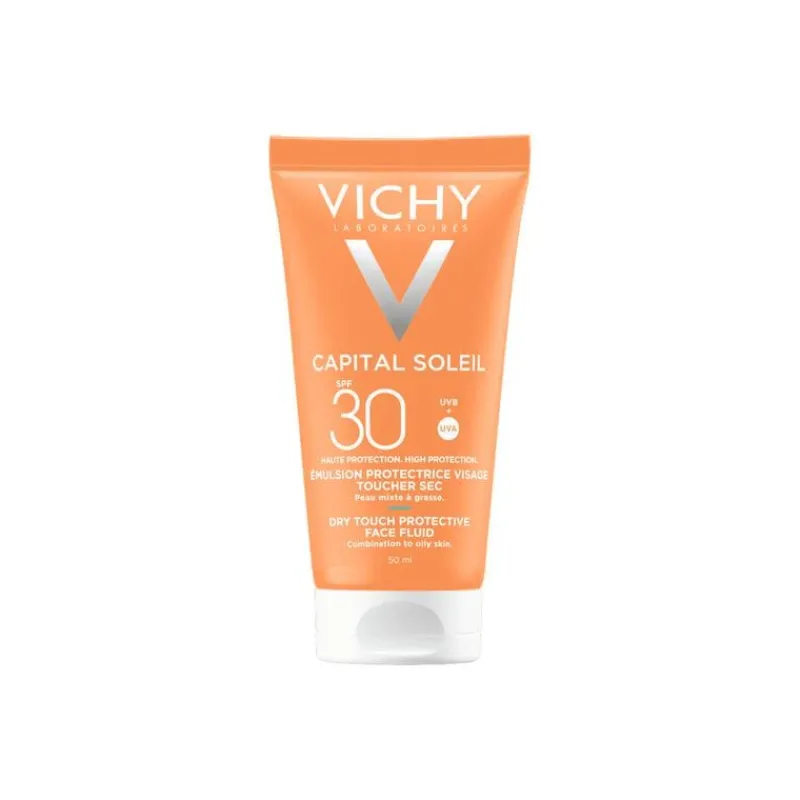 Vichy Capital Soleil Dry Touch Zonnecrème Gezicht SPF30 50 ML