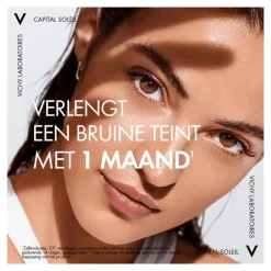 Vichy Capital Soleil Zonbeschermend Water Bruine Teint SPF30 200 ML