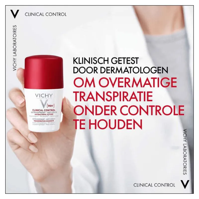 Vichy Clinical Control 96U Deodorant Roller 50 ML