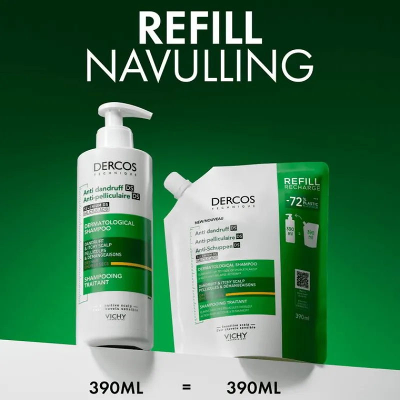 Vichy Dercos Anti-Roos DS Shampoo DH Navulling 390 ML