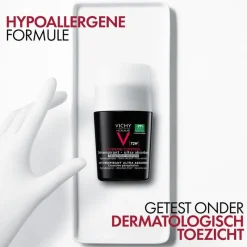 Heren Vichy Homme Deodorant Roller 72U 50 ML