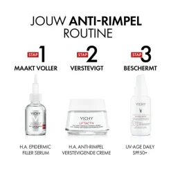 Vichy Liftactiv H.A. Verstevigende Crème Droge Huid 50 ML